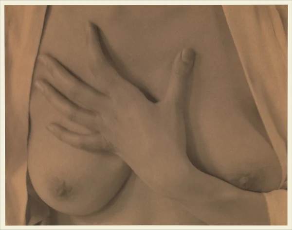 georgia-o-keeffe hand-and-breasts female