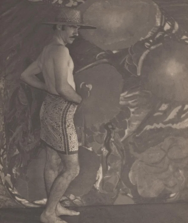 margrethe-mather george-stojana-artist-in-costume male