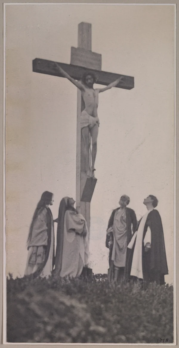 crucifixion-frontal-with-mary-mary-magdalene-joseph-st-john mixed