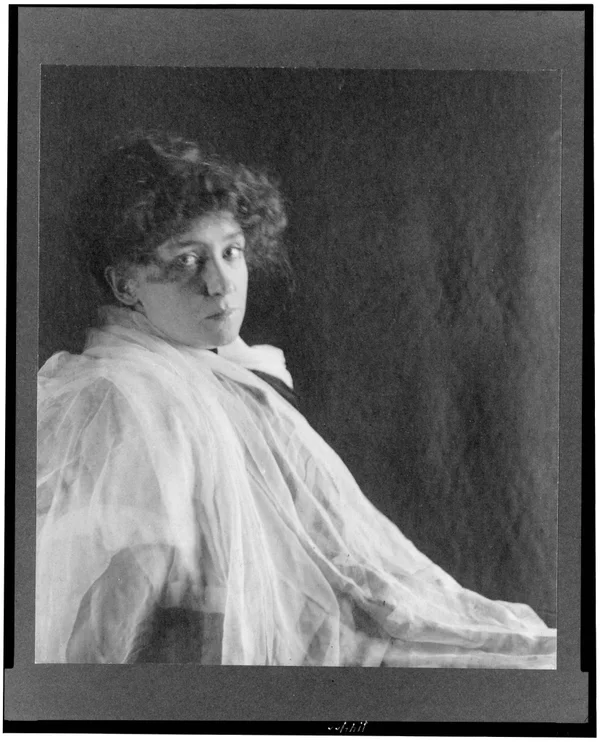 minnie-maddern-fiske-half-length-facing-right-white-chiffon female