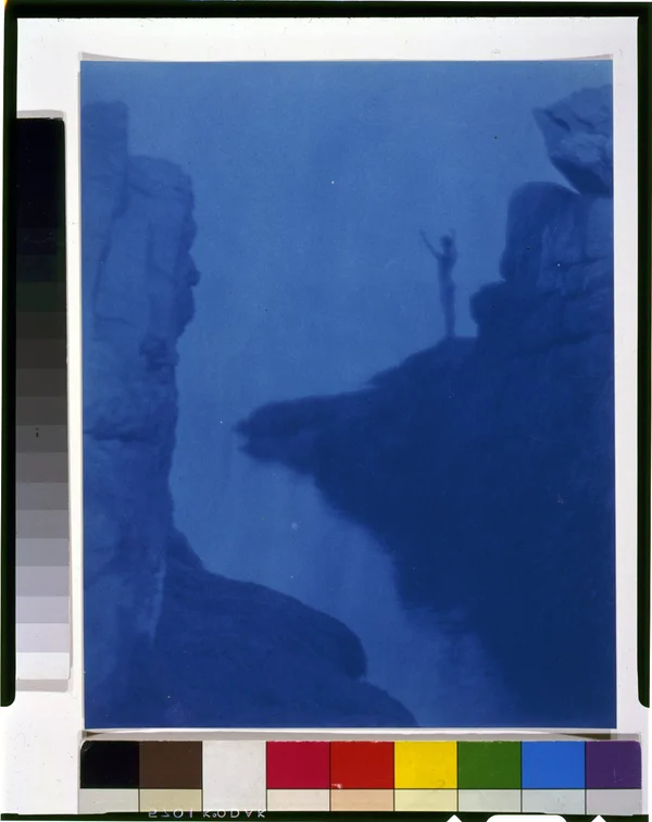 nude-boy-rocky-landscape-silhouette male