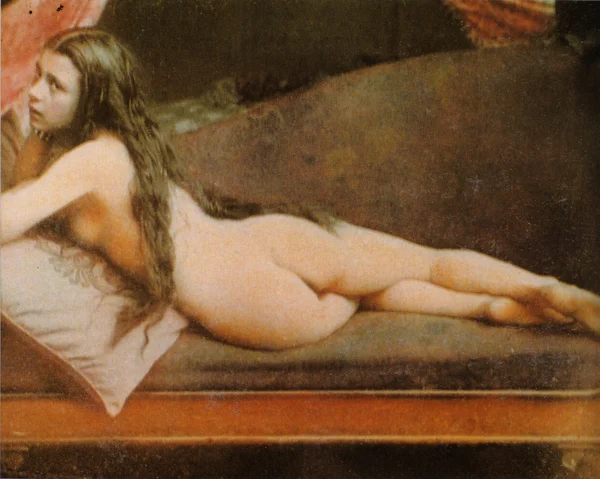 nude-woman-colored-daguerreotype female