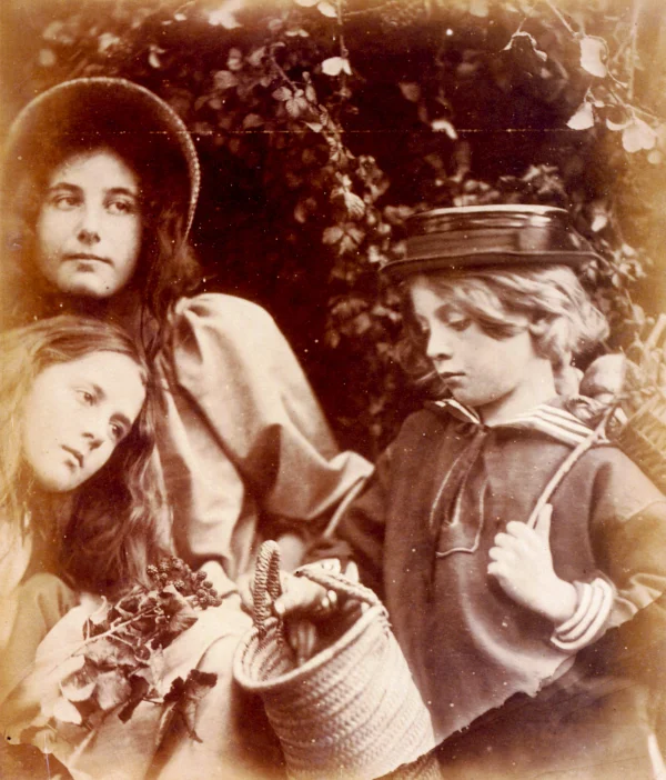 Blackberry Gathering Portrait 1870