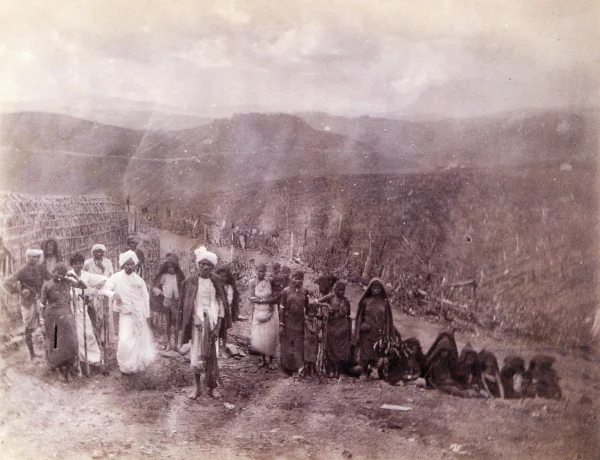 Estate Workers Ceylon Portrait