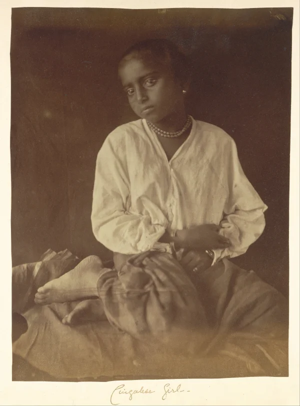 Girl Ceylon Portrait