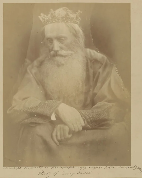 Henry Taylor Study Of King David Portrait
