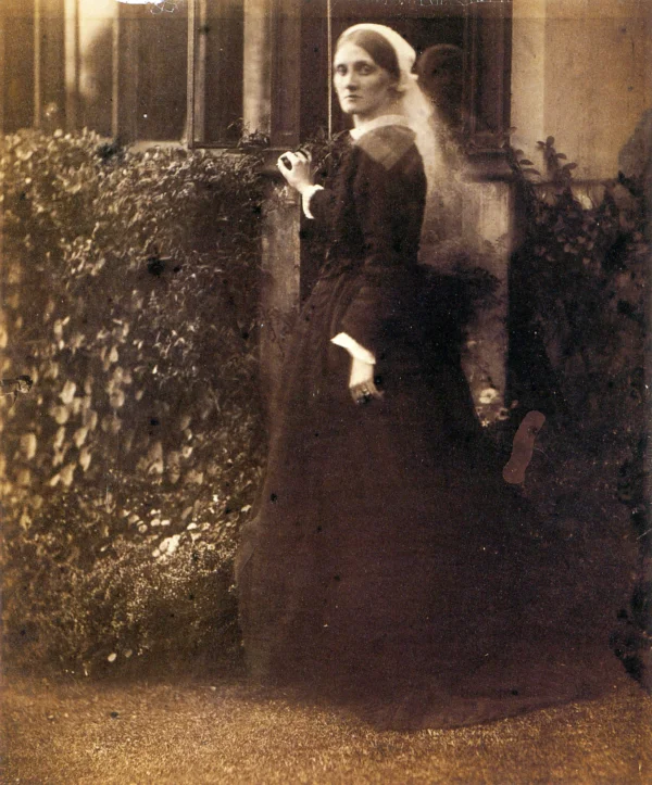 Julia Duckworth In Garden Portrait