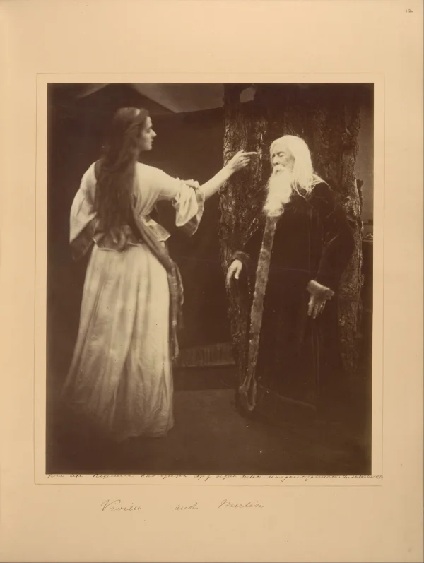 Vivien And Merlin Portrait