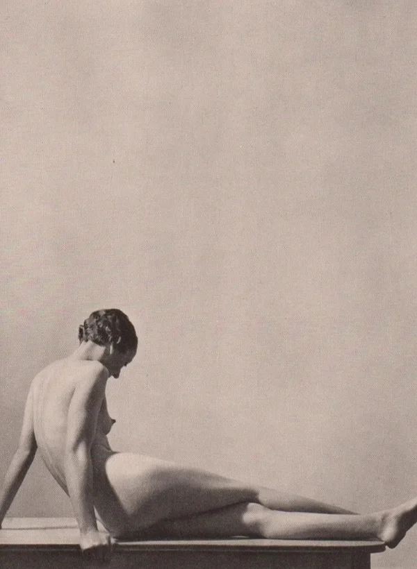 seated-nude-woman female