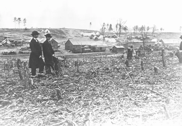 Fairfax Station View South Civil War
