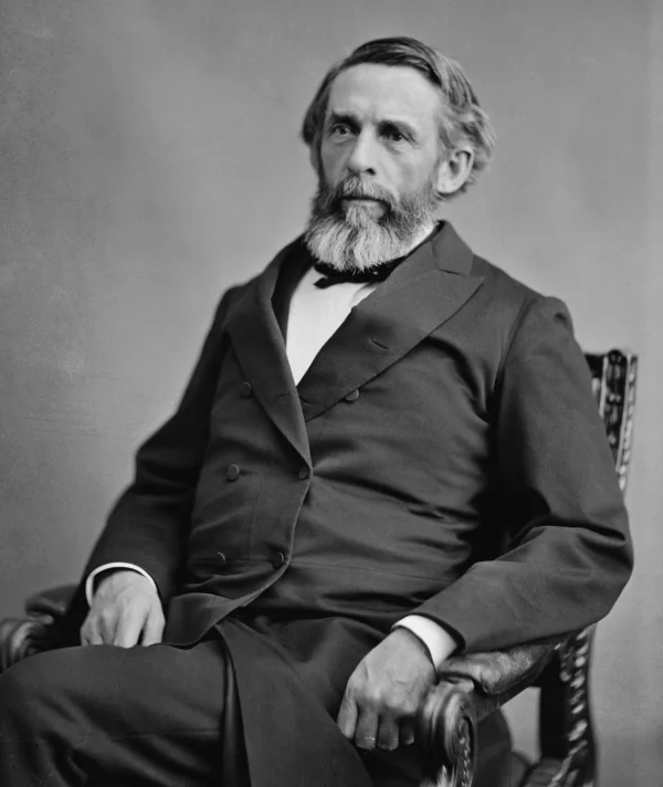 George S Boutwell Secretary Of Treasury Portrait Ii