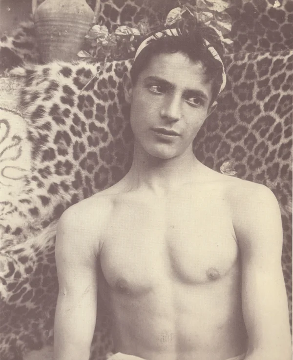 mussa portrait-of-barchested-youth male