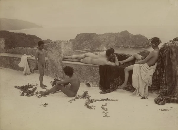 resting-youths-taormina-capo-sant-andrea gerard-levy-collection catalogue-0073 house-of-mirth-photos male