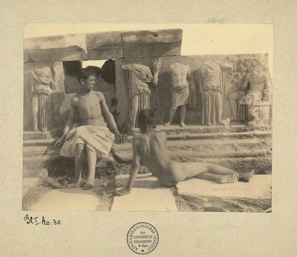 boys-in-ancient-greek-garbs-theatre-of-dionysus-athens male