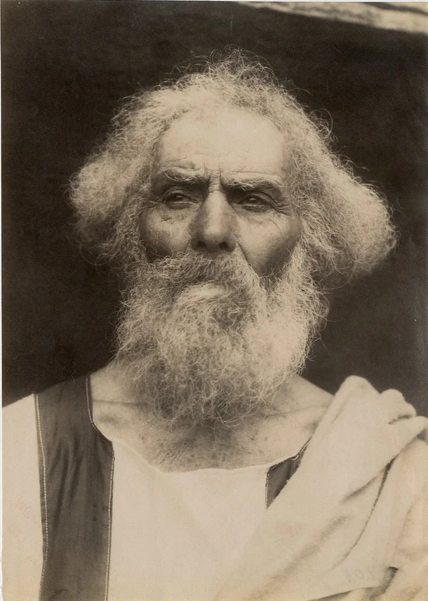 headshot-of-old-man-in-pseudo-ancient-greek-cloths male