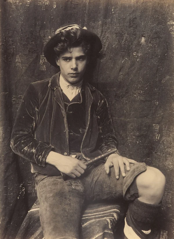 teenage-boy-in-traditional-lazio-shepherd-costume male