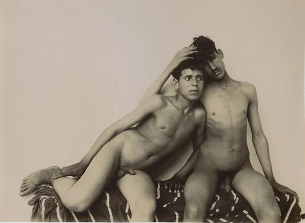 two-naked-algerian-boys-embracing male