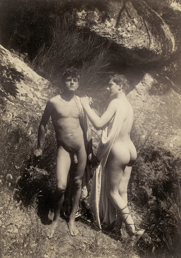 two-nude-boys-countryside male